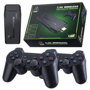 Kit Mini Consola Hdmi/2 Joystick Inalambrico 64g DISTRIGAMER
