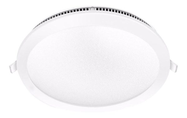 Plafon Led Embutir Redondo 24w Frio Trefi DISTRIGAMER
