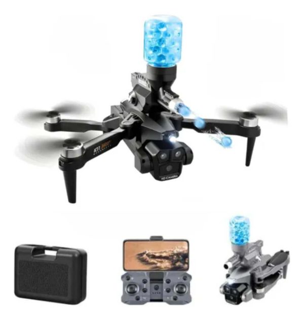 Drone K11 Dispara Bolitas De Hidrogel DISTRIGAMER