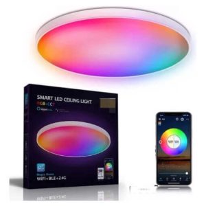 Lampara Plafon Led Rgb Con Wifi Ty-p001 DISTRIGAMER