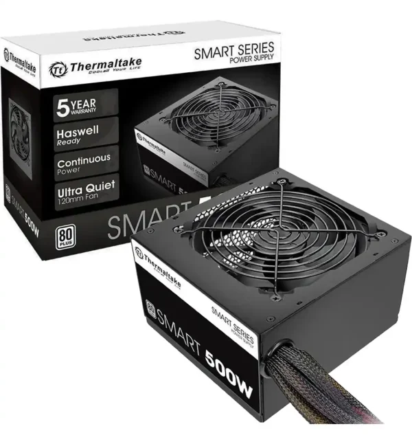 Fuente Alimentación 500w Thermaltake 80 Plus White - Distrigamer DISTRIGAMER