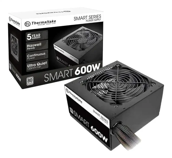 Fuente Pc Thermaltake Smart 600w 80 Plus Gamer Argentina DISTRIGAMER