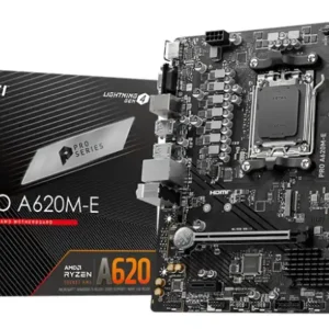 Mother Msi Pro A620m-e Ddr5 Amd Am5 M.2 - Distrigamer DISTRIGAMER