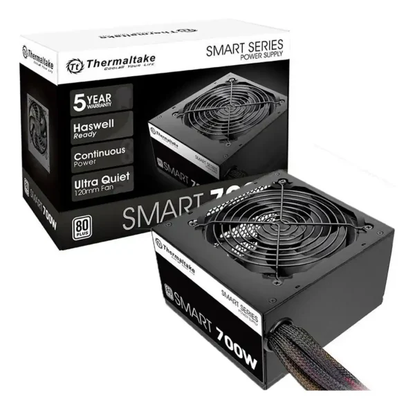 Fuente Thermaltake Smart 700w 80 Plus White - Distrigamer DISTRIGAMER