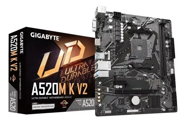 Motherboard Gigabyte Amd A520m K V2 Ddr4 Gamer - Distrigamer DISTRIGAMER