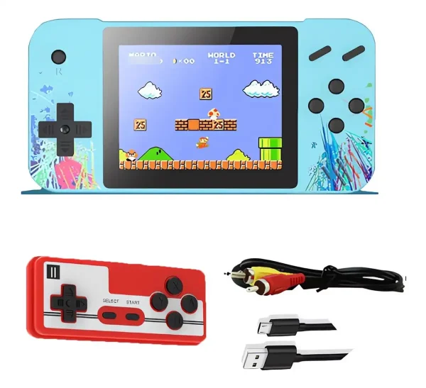 Consola Portatil Pantalla 3.5 Pulgadas G3 800 Juegos Family DISTRIGAMER