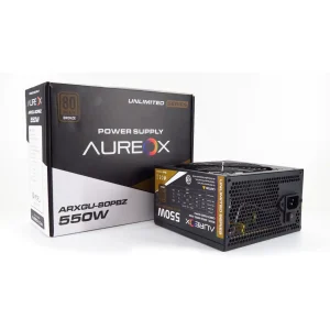 Fuente De Alimentación Aureox 550w 80 Plus Bronze - Distrigamer DISTRIGAMER