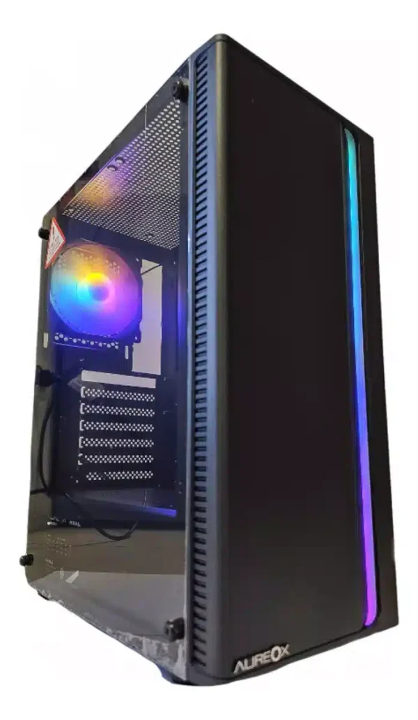 Gabinete Gamer Aureox Skoll Arx 200g Vidrio Rgb Usb 3.0 DISTRIGAMER