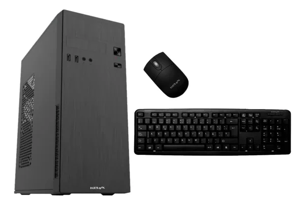 Pc Kit Kelyx Gabinete Teclado Mouse Fuente 500w - Distrigamer DISTRIGAMER