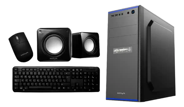Kit Kelyx Gabinete Pc Teclado Mouse Fuente Parlantes - Distrigamer DISTRIGAMER