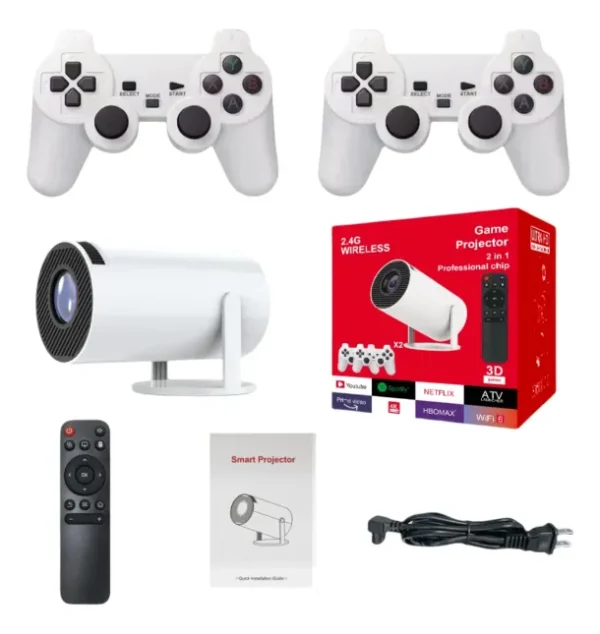 Proyector Hy300game Android Y Consola Con Joystick DISTRIGAMER
