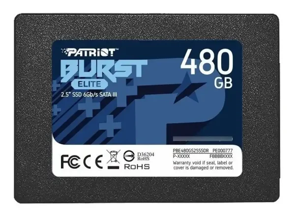 Disco Ssd Patriot Burst 480gb Sata Iii 2.5" Pc | Envío Gratis Argentina DISTRIGAMER