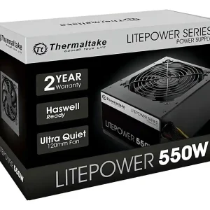 Fuente Thermaltake Litepower 550w Atx | Silenciosa Y Eficiente 📦 DISTRIGAMER