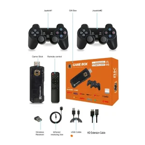 Consola + Tv Box + Controles Rs110 DISTRIGAMER