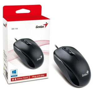 Mouse Genius DX-110 Optico USB Negro – Envios a Todo Argentina